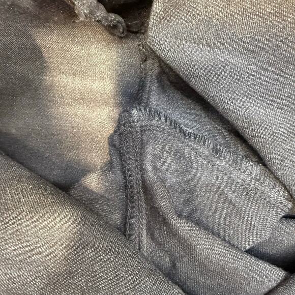 Paige Jeans Women's 25 (2) Black Verdugo Ultra Skinny Skater Girl Goth Preppy - Picture 9 of 14